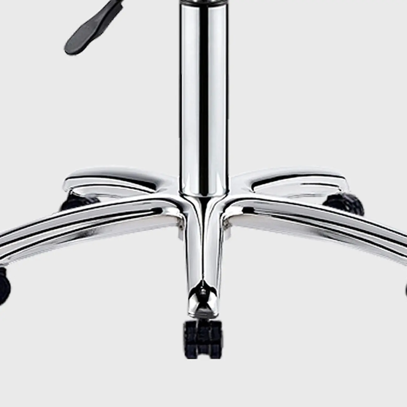 Modern Square Faux Leather Adjustable Swivel Bar Stools Image - 19 | homeyfad