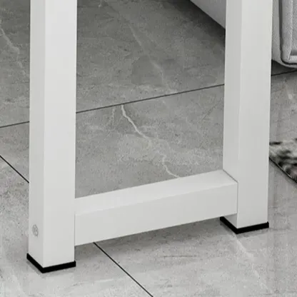 Modern Steel Wood Bar Tables with Shelf Image - 6