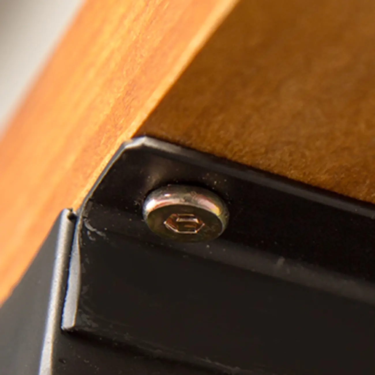 Modern Industrial Bar Table Wood Top Metal Trestle Base Image - 7 | homeyfad