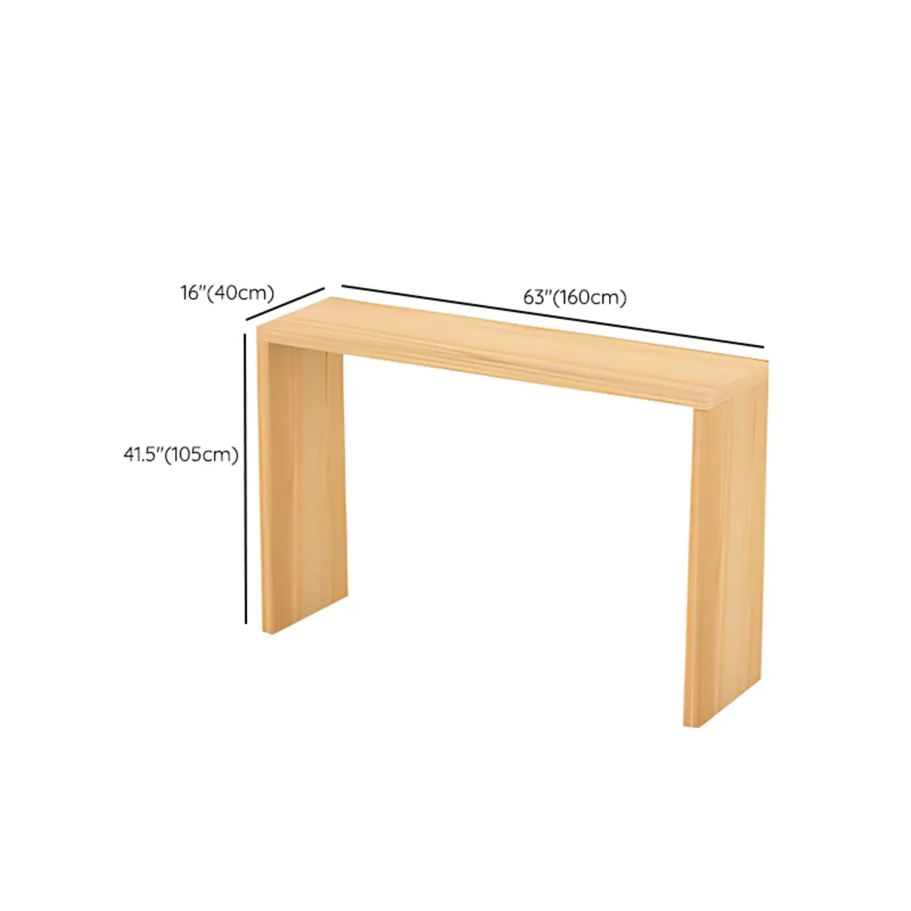 Scandinavian Solid Wood Pub Table Rectangle 4 Seats Image - 18 | homeyfad