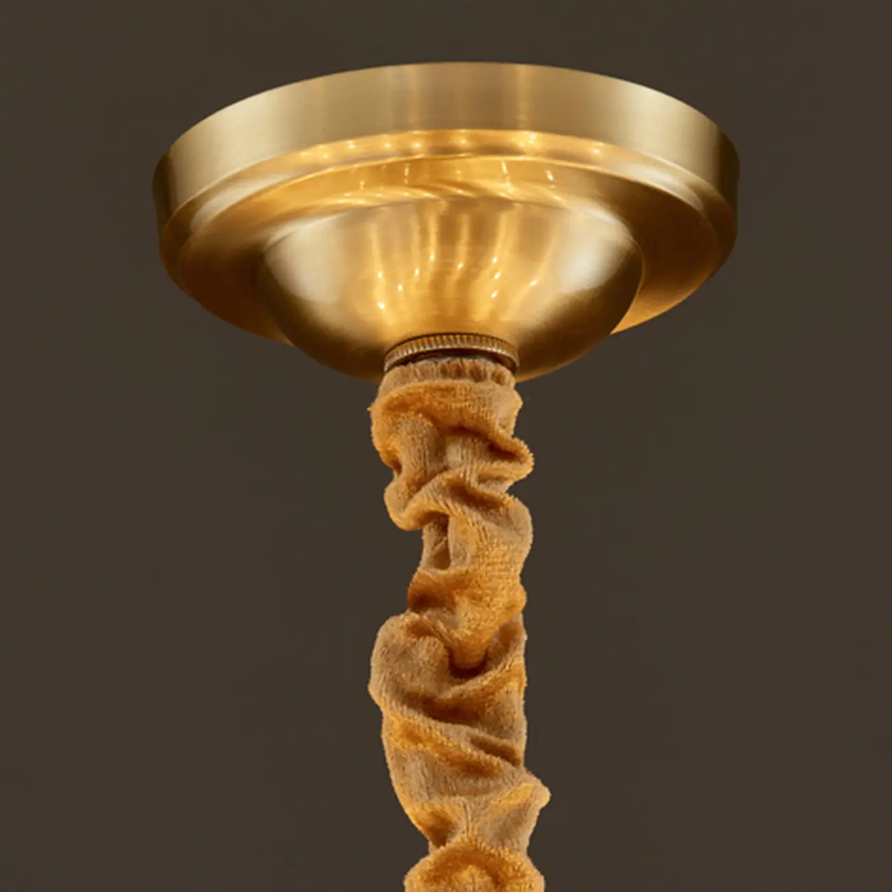Classic Gold Tiered Circular Alabaster Chandelier Image - 14 | homeyfad