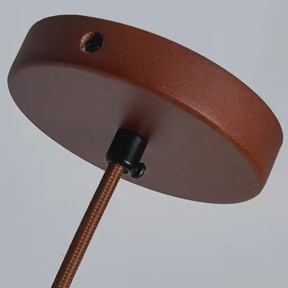 Rustic Ceramic Dome Kitchen Pendant Lighting Adjustable Height Image - 8