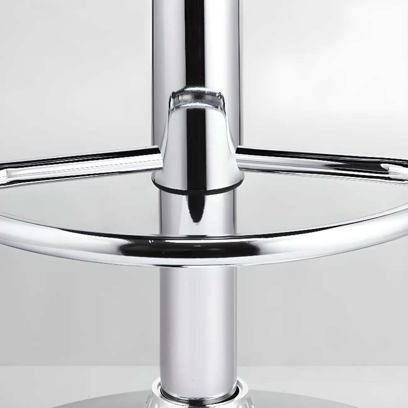 Modern Leather Swivel Adjustable Bar Stools  Image - 10 | homeyfad