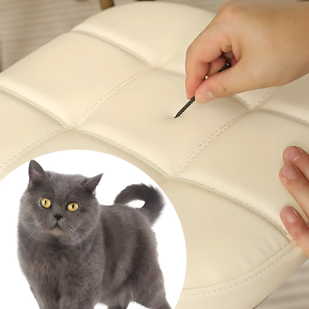 Wooden Square Leather Upholstered Bar Stool with Backrest | homeyfad