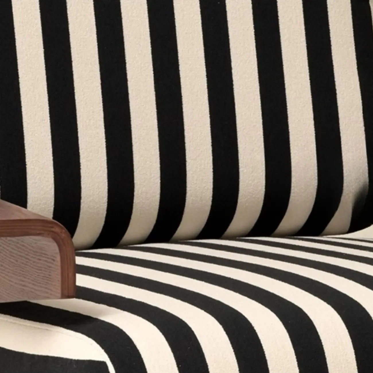 Modern Fabric Accent Chair with Wooden Frame for Living Room Image - 14 | homeyfad