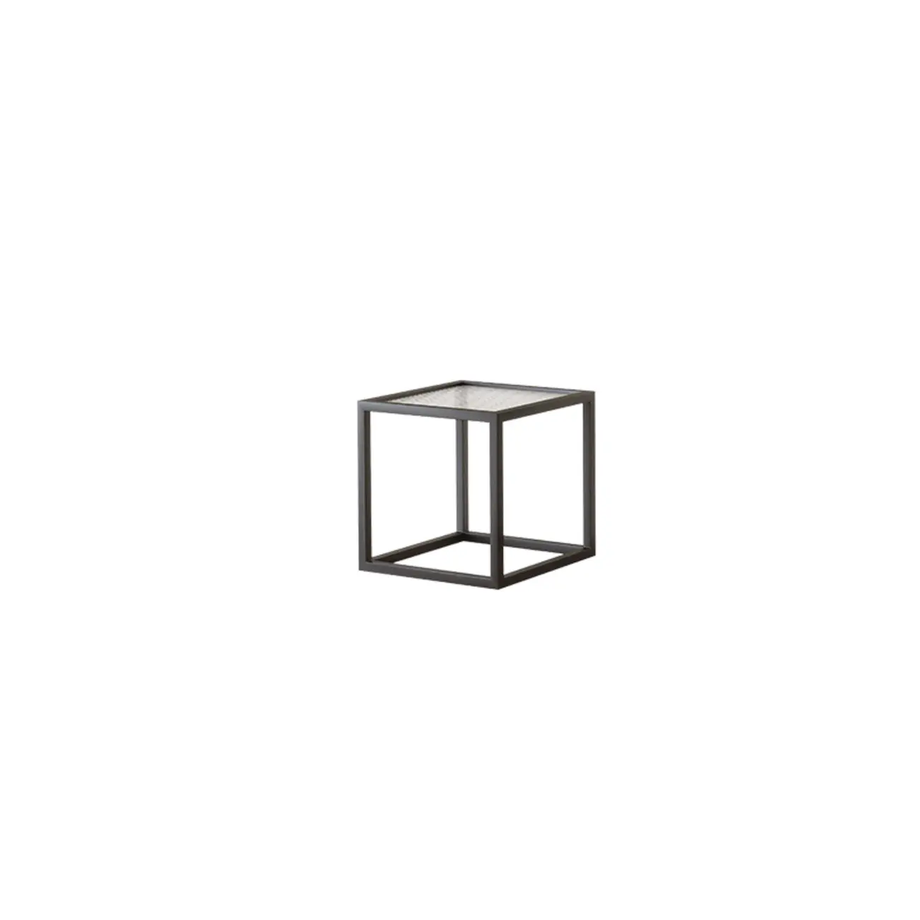Modern Cube Open Metal Frame Black Bookcase Image - 8 | homeyfad