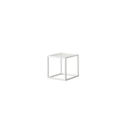 Modern Cube Open Metal Frame Black Bookcase Image - 9