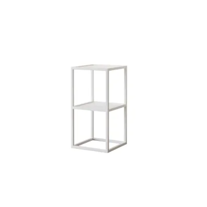 Modern Cube Open Metal Frame Black Bookcase Image - 11