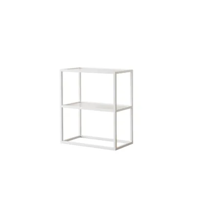Modern Cube Open Metal Frame Black Bookcase Image - 13