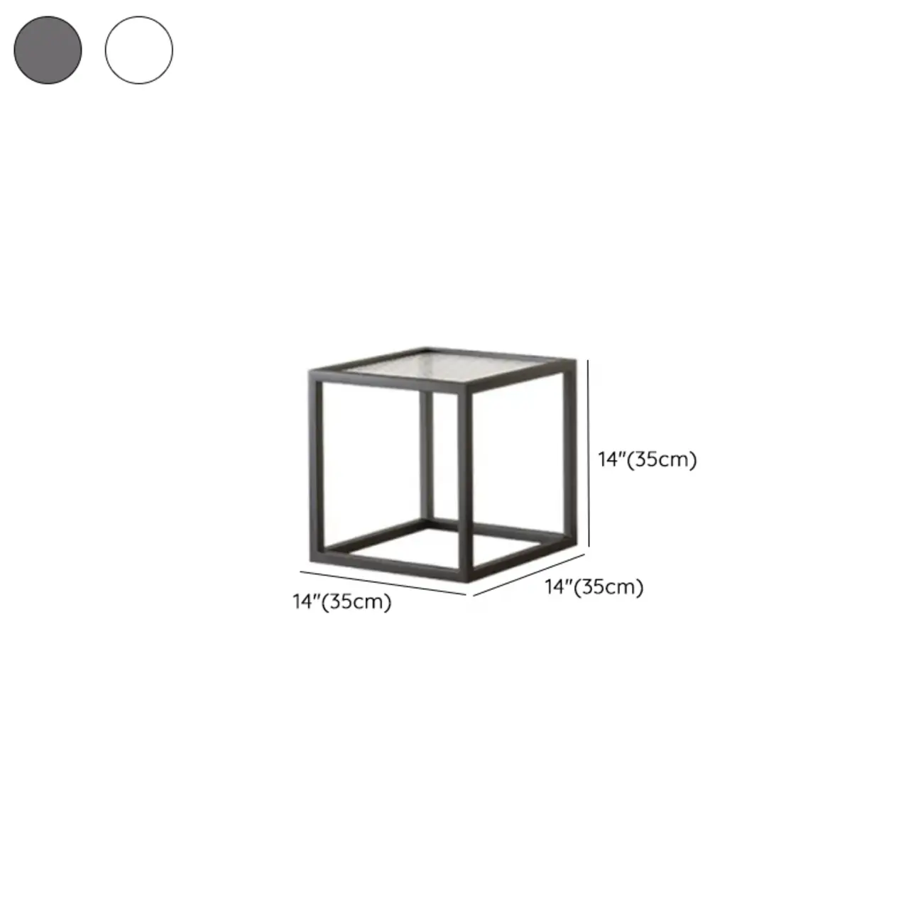 Modern Cube Open Metal Frame Black Bookcase #size | homeyfad