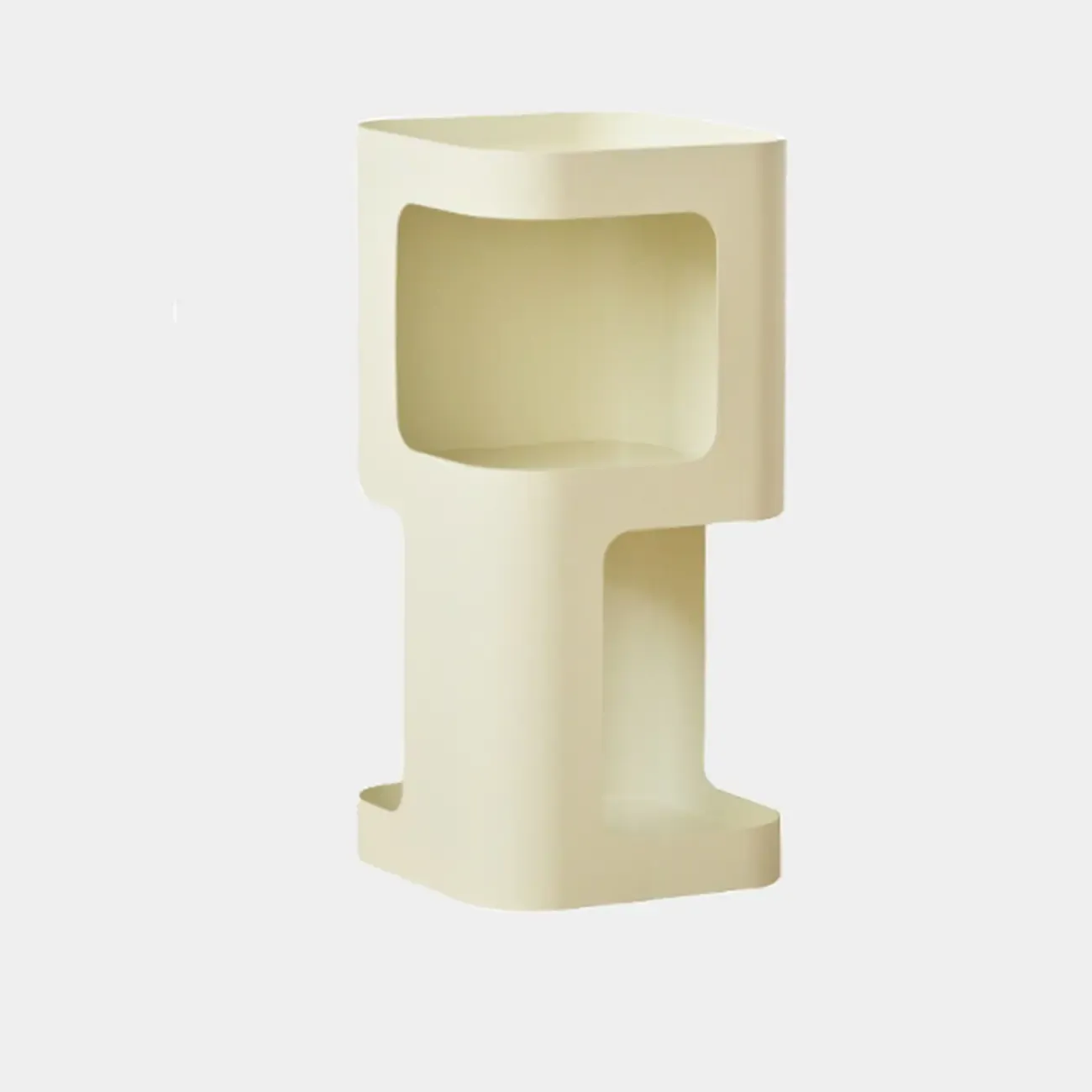 Spatial Art Decorative Black Metal Corner Bookcase Image - 7