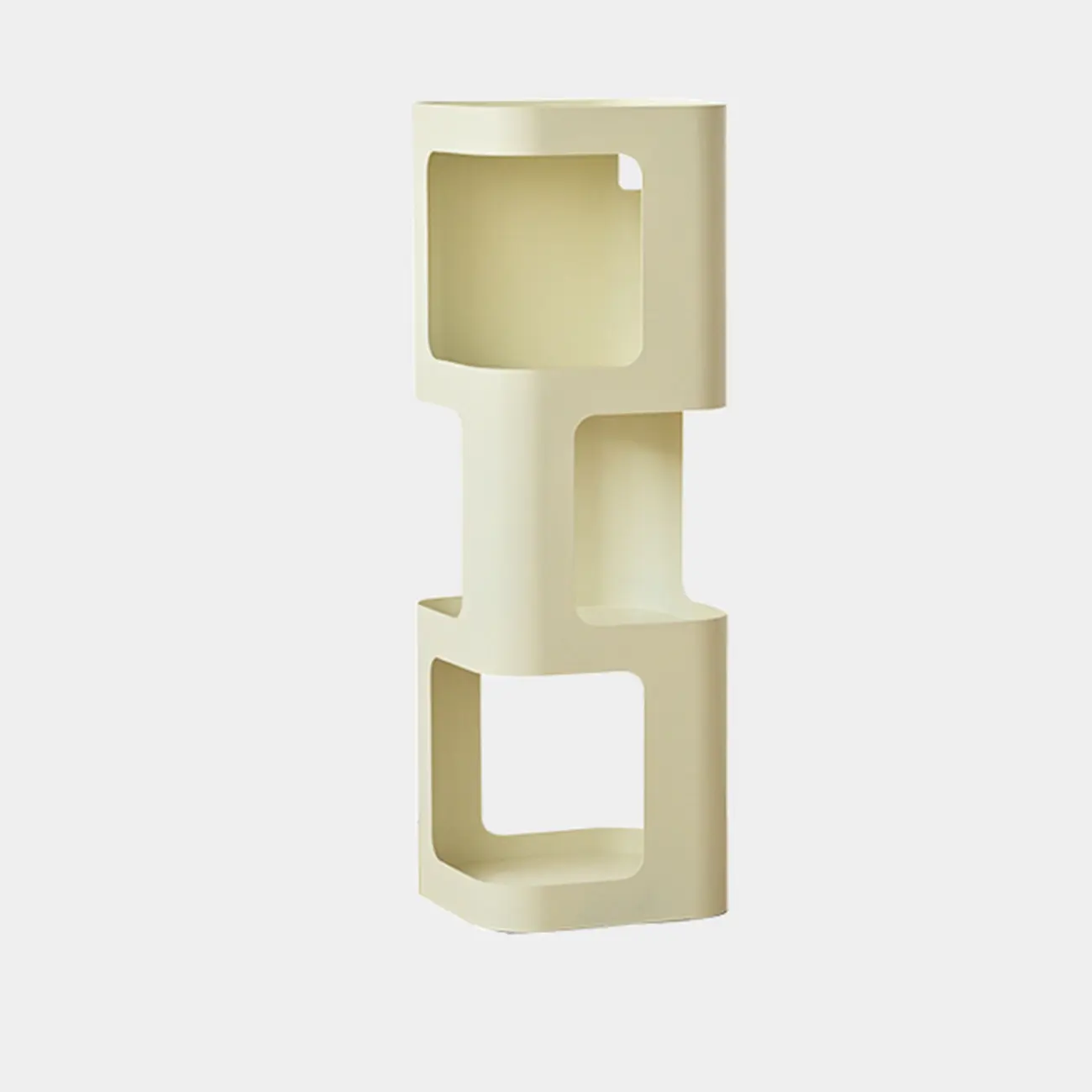 Spatial Art Decorative Black Metal Corner Bookcase Image - 9 | homeyfad