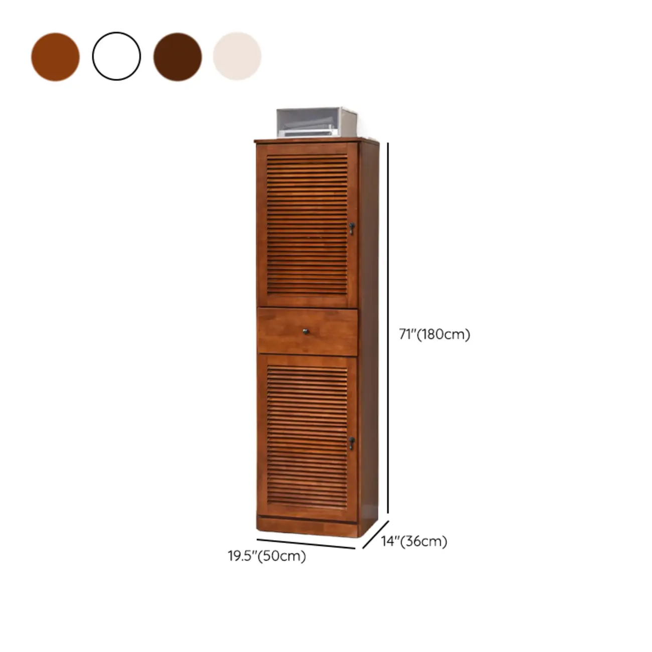 Nordic Tall Beige Solid Wood Shoe Cabinet for Entryway Image - 27 | homeyfad