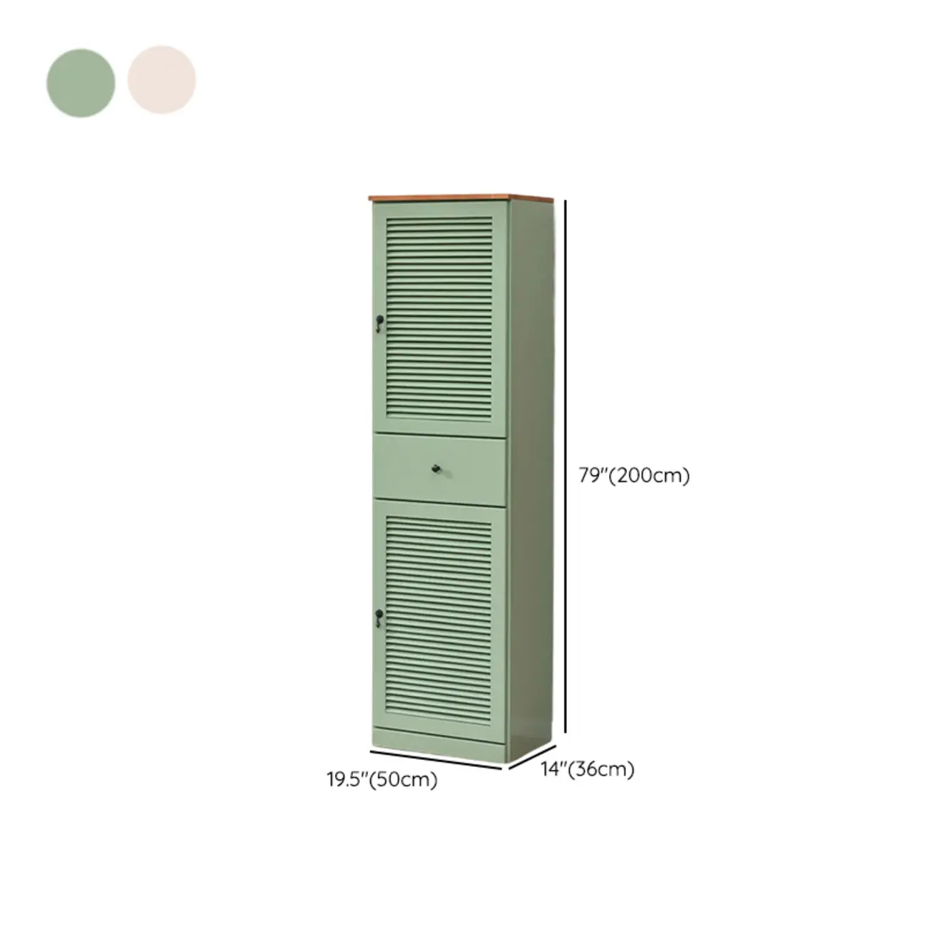 Nordic Tall Beige Solid Wood Shoe Cabinet for Entryway Image - 30 | homeyfad