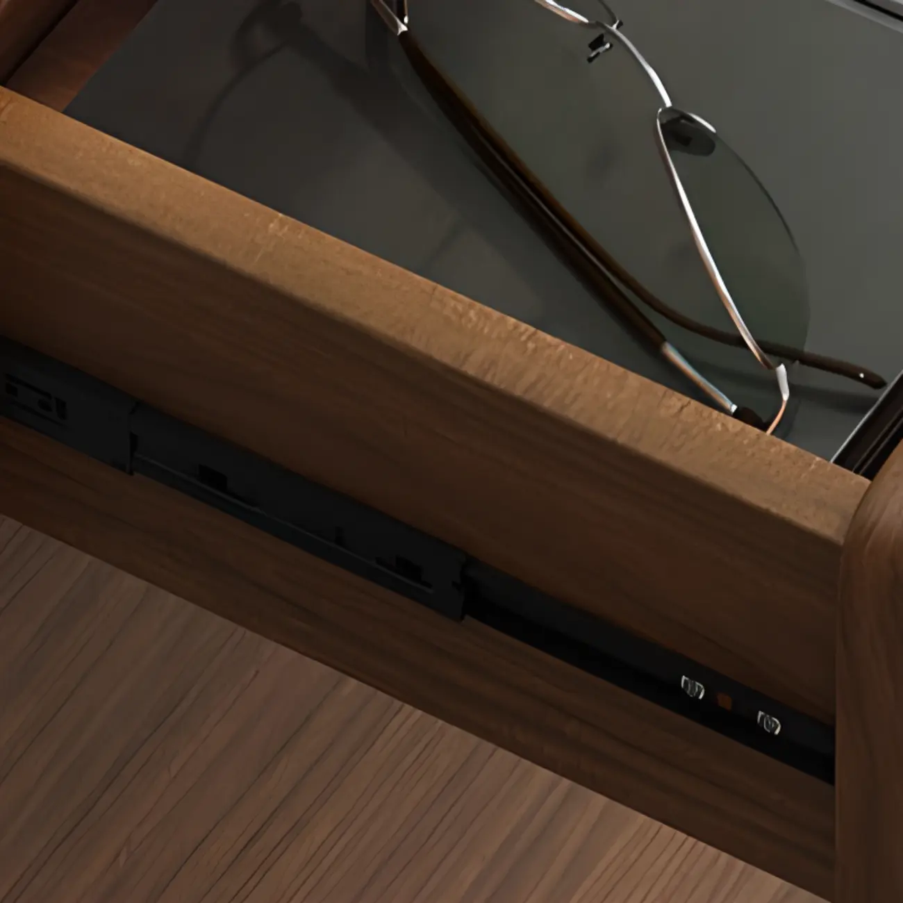 Traditional Walnut Entryway Shoe Storage Cabinet Image - 31 | homeyfad