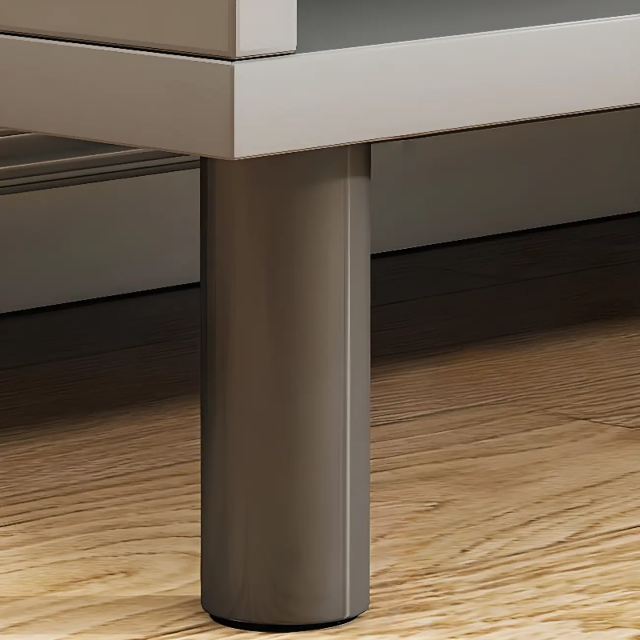 Entryway Off-White Wooden Shoe Storage Cabinet Image - 10 | homeyfad