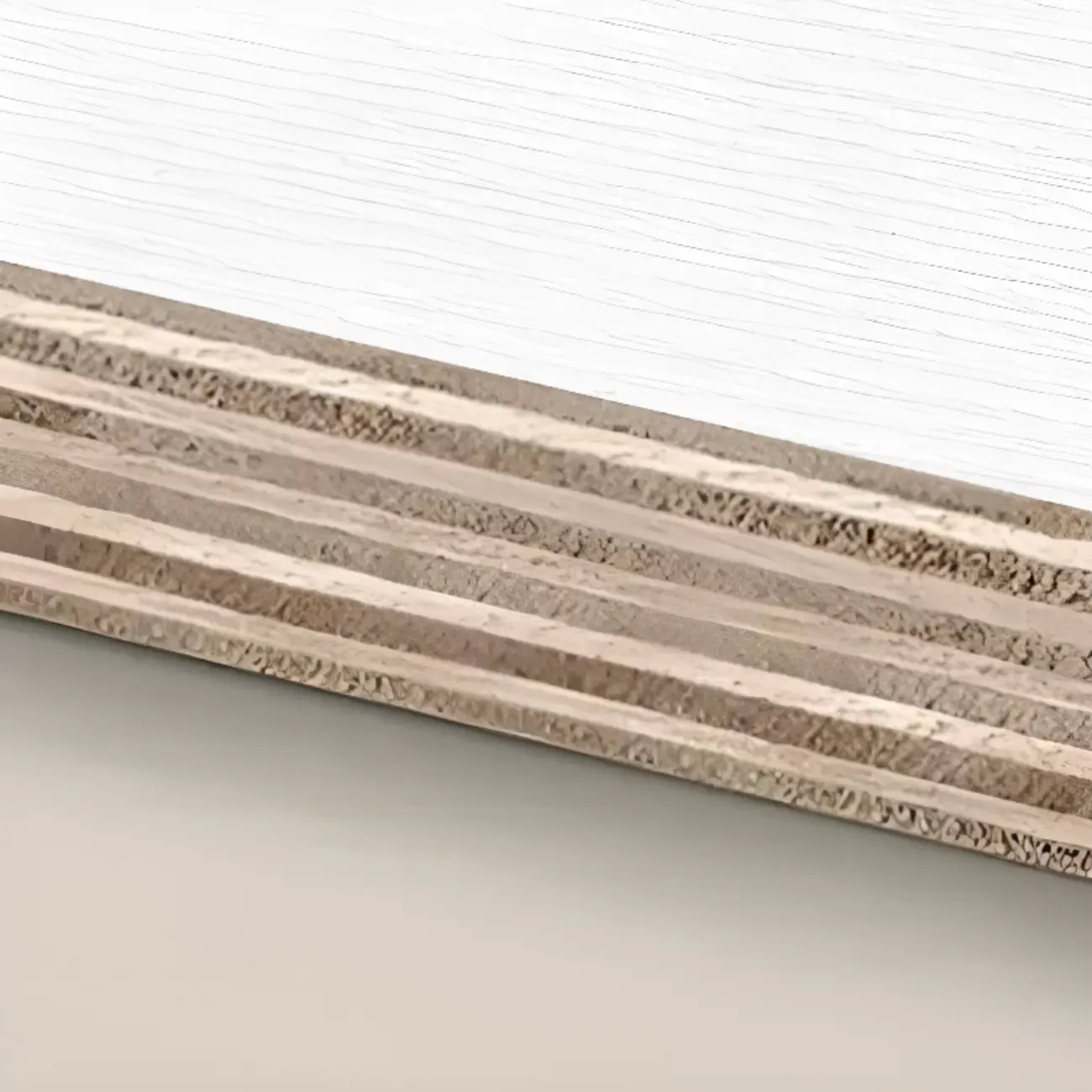 Modern Slim Wood Beige Entryway Shoe Cabinet Image - 11