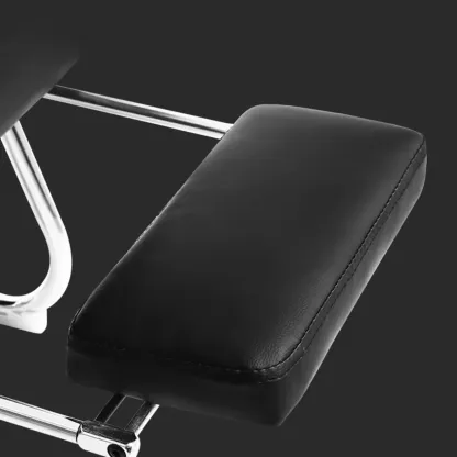 Elegant Brown Leather Reclining Executive Office Chair Image - 15