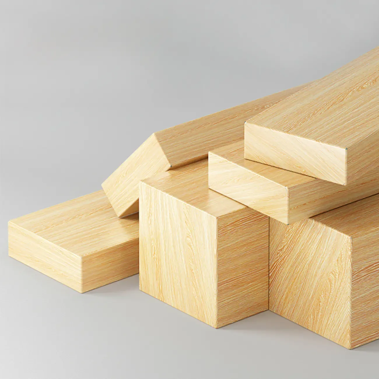 Rectangle Wooden Glass Door Closed-back Office Bookcase Image - 13