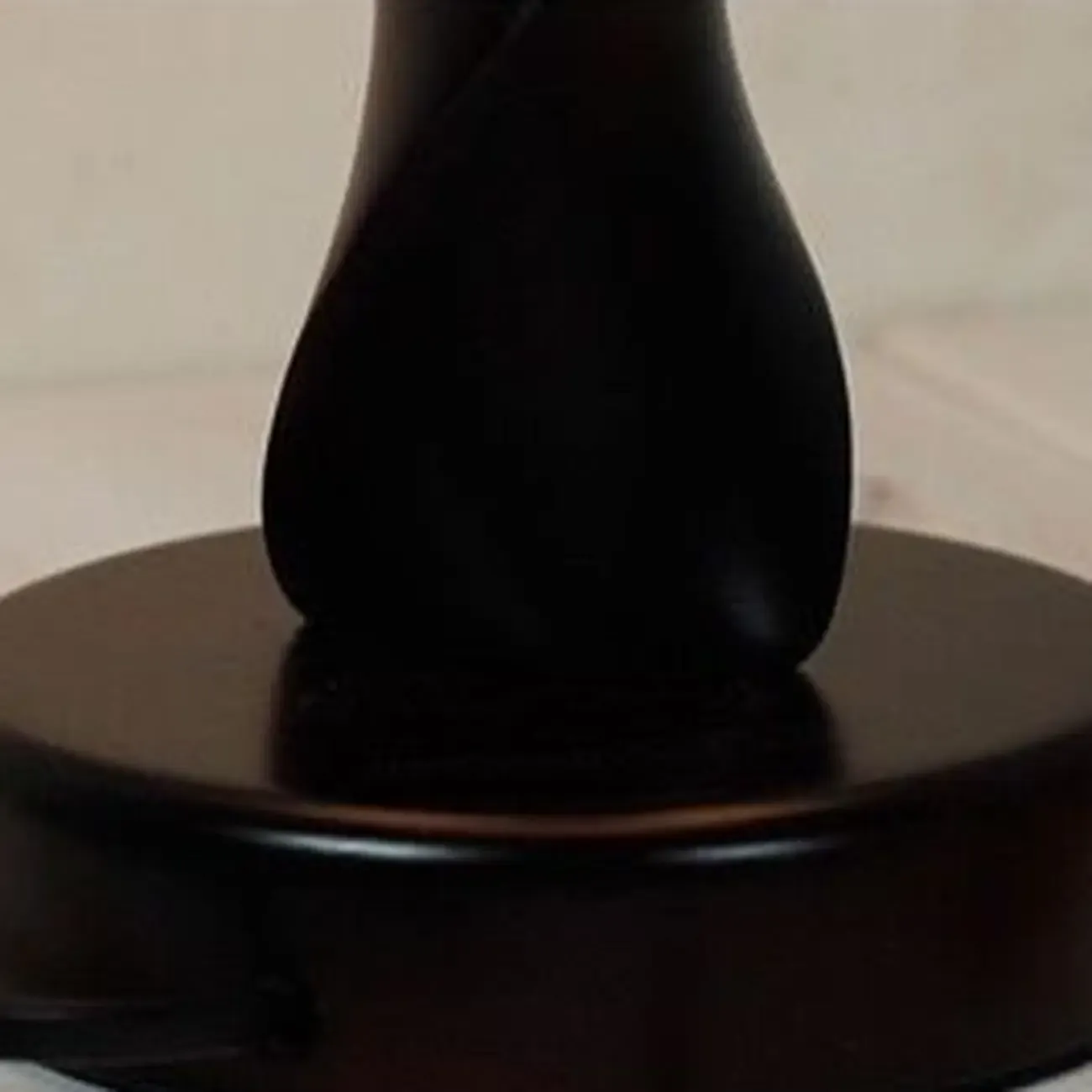 Elegant Modern Wood Fabric	Black  LED Table Lamp Dimmable  Image - 14