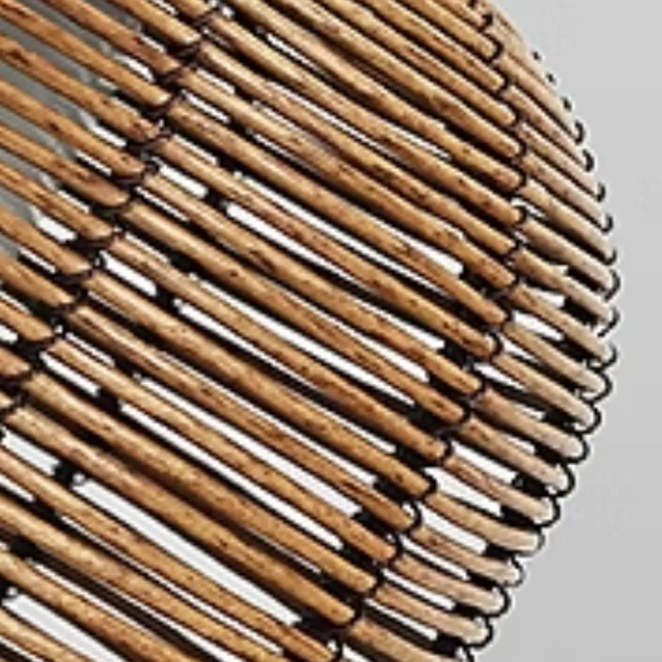 Solar Brown Woven Lantern Post Cap Light Image - 10 | homeyfad