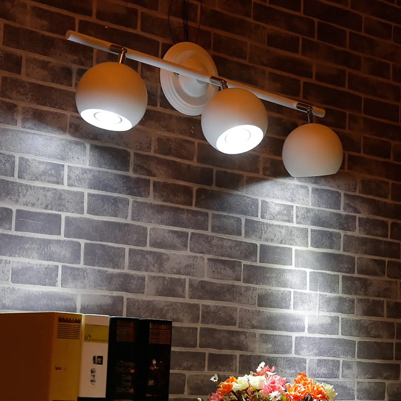 Modern Multi-Light Iron Adjustable Globe Wall Sconce Image - 1 | homeyfad