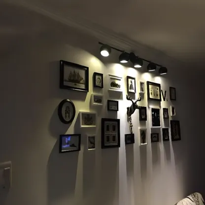 Modern Multi-Light Iron Adjustable Globe Wall Sconce Image - 2