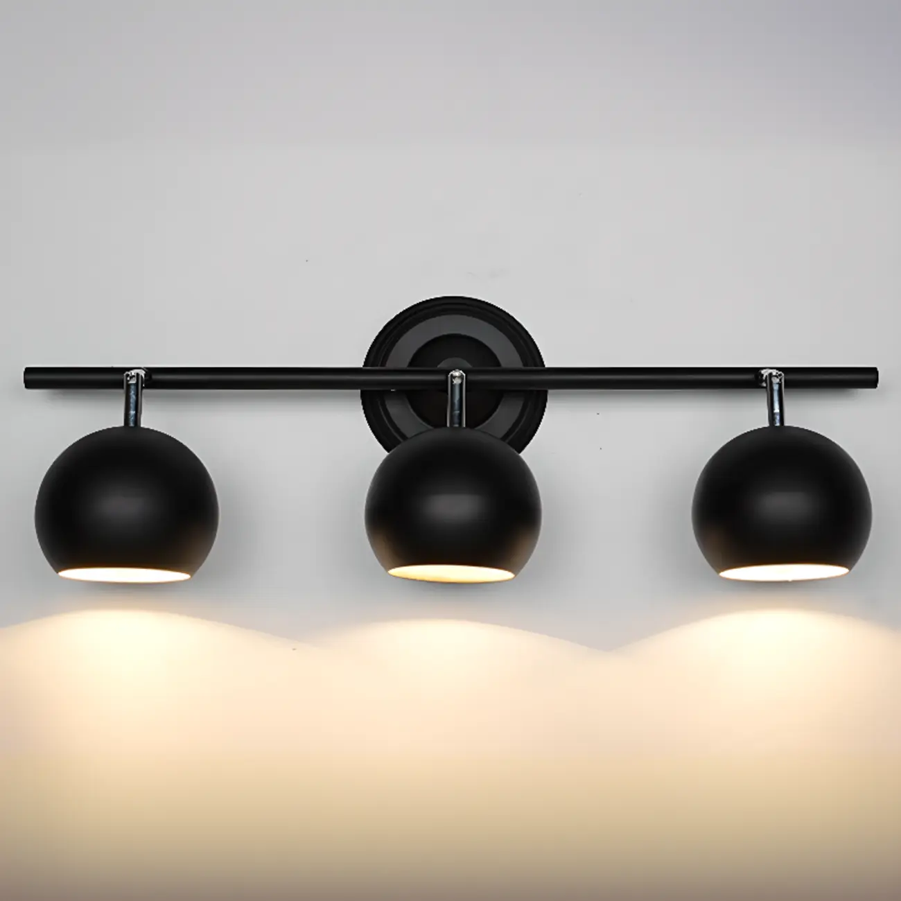 Modern Multi-Light Iron Adjustable Globe Wall Sconce Image - 8 | homeyfad