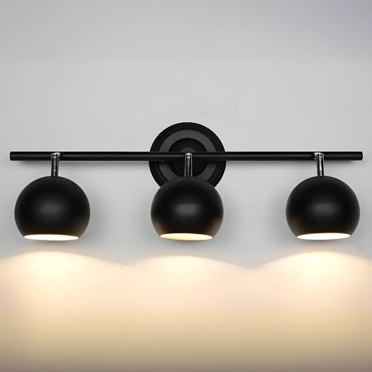 Modern Multi-Light Iron Adjustable Globe Wall Sconce Image - 8