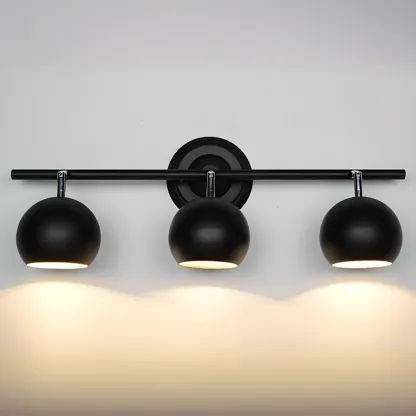 Modern Multi-Light Iron Adjustable Globe Wall Sconce Image - 8