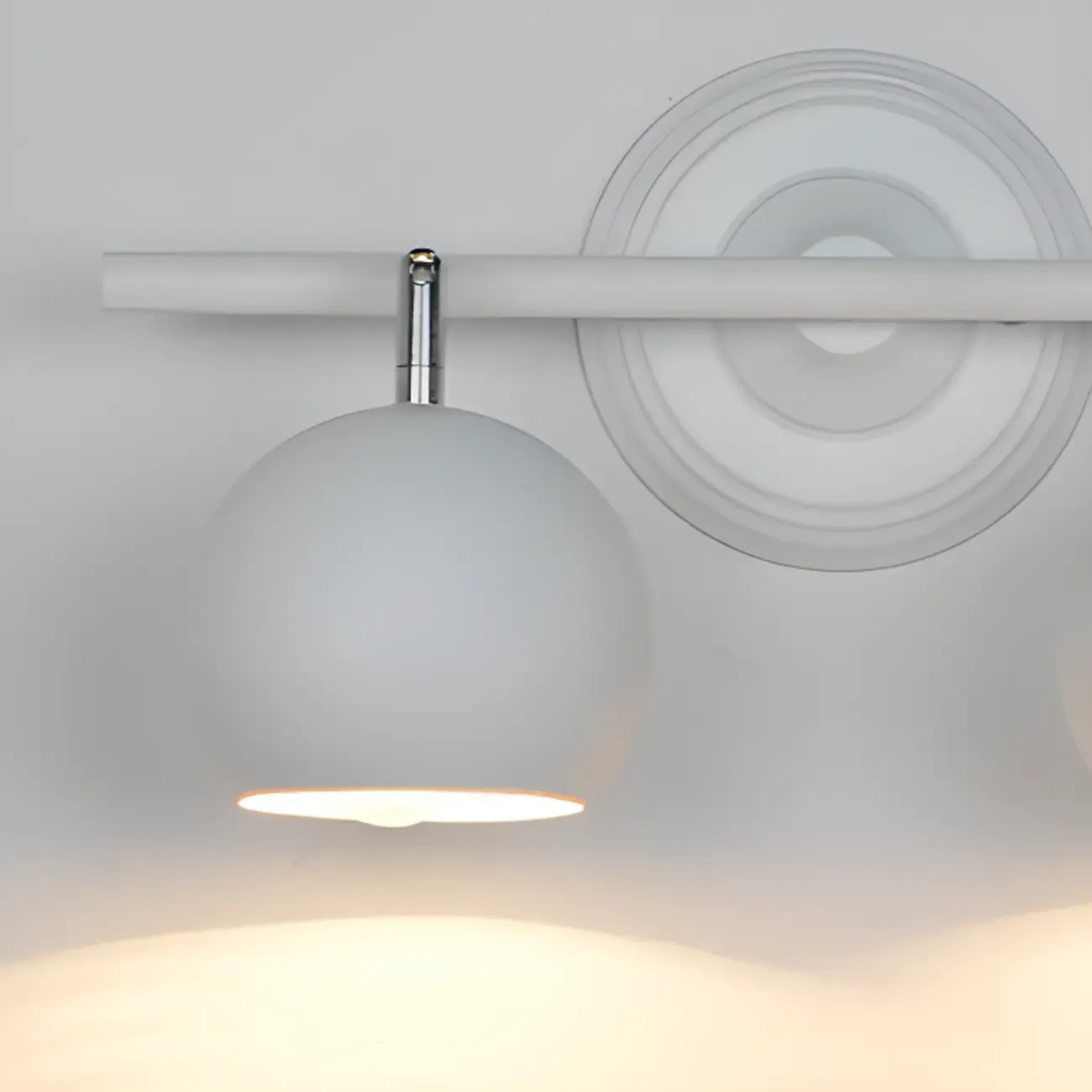 Modern Multi-Light Iron Adjustable Globe Wall Sconce Image - 11