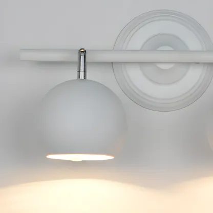 Modern Multi-Light Iron Adjustable Globe Wall Sconce Image - 11