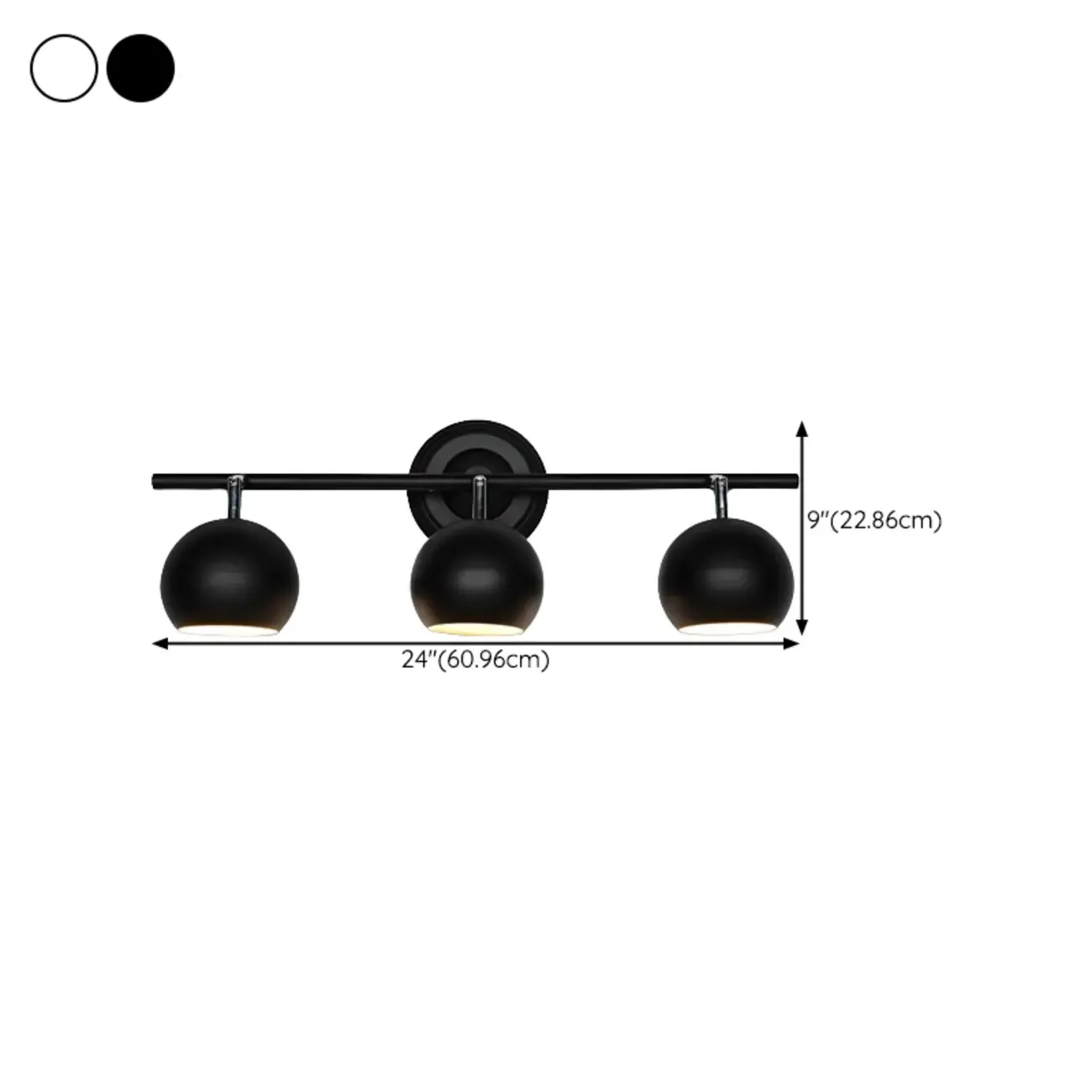 Modern Multi-Light Iron Adjustable Globe Wall Sconce Image - 16