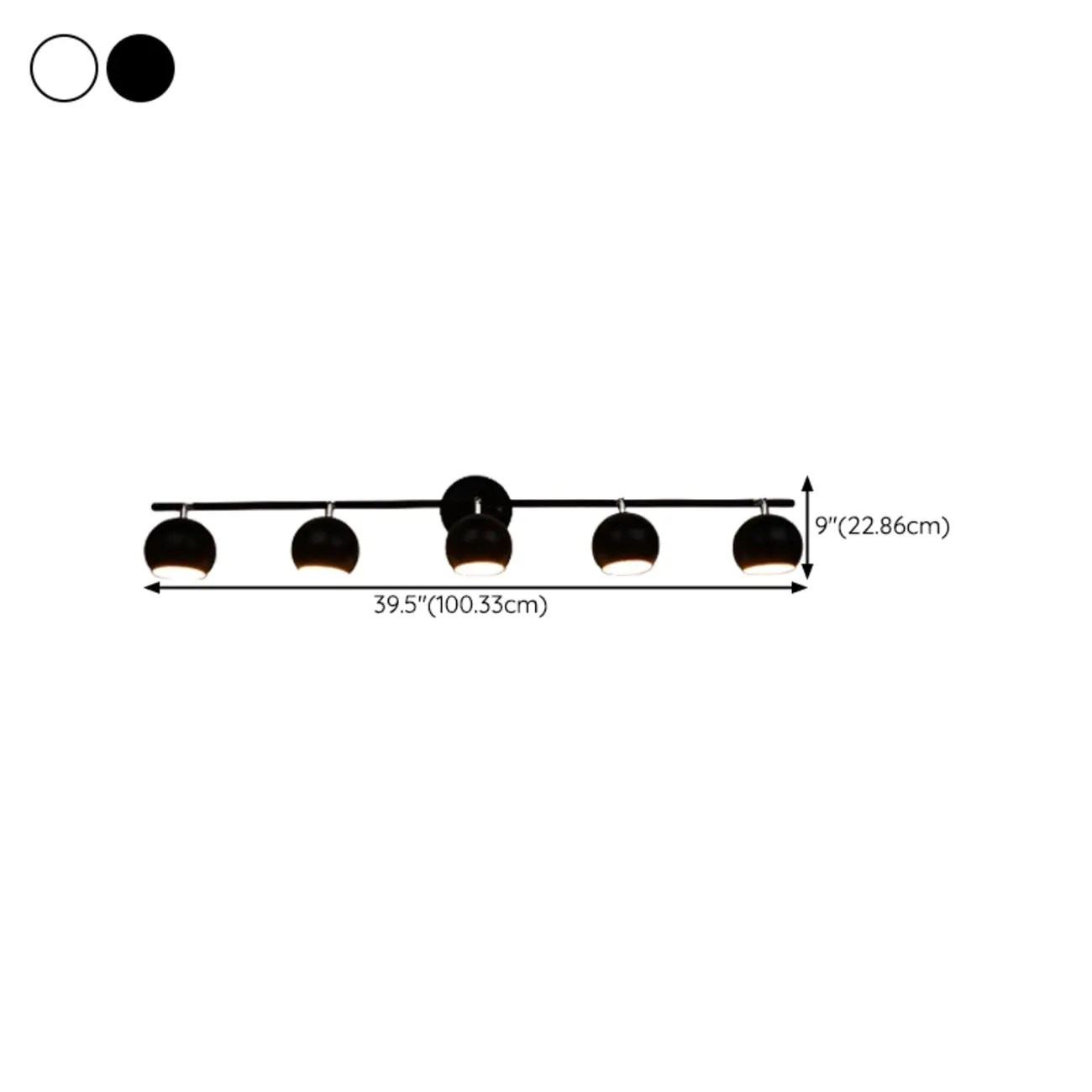 Modern Multi-Light Iron Adjustable Globe Wall Sconce Image - 18 | homeyfad