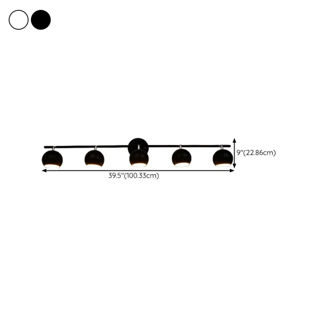 Modern Multi-Light Iron Adjustable Globe Wall Sconce Image - 18