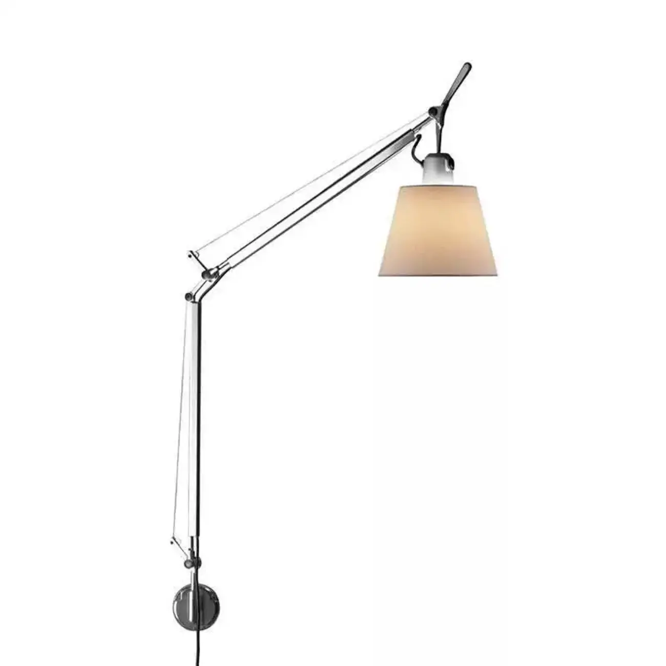 Plug-In Adjustable Swing Arm Wall Light for Interior Spaces Image - 6 | homeyfad