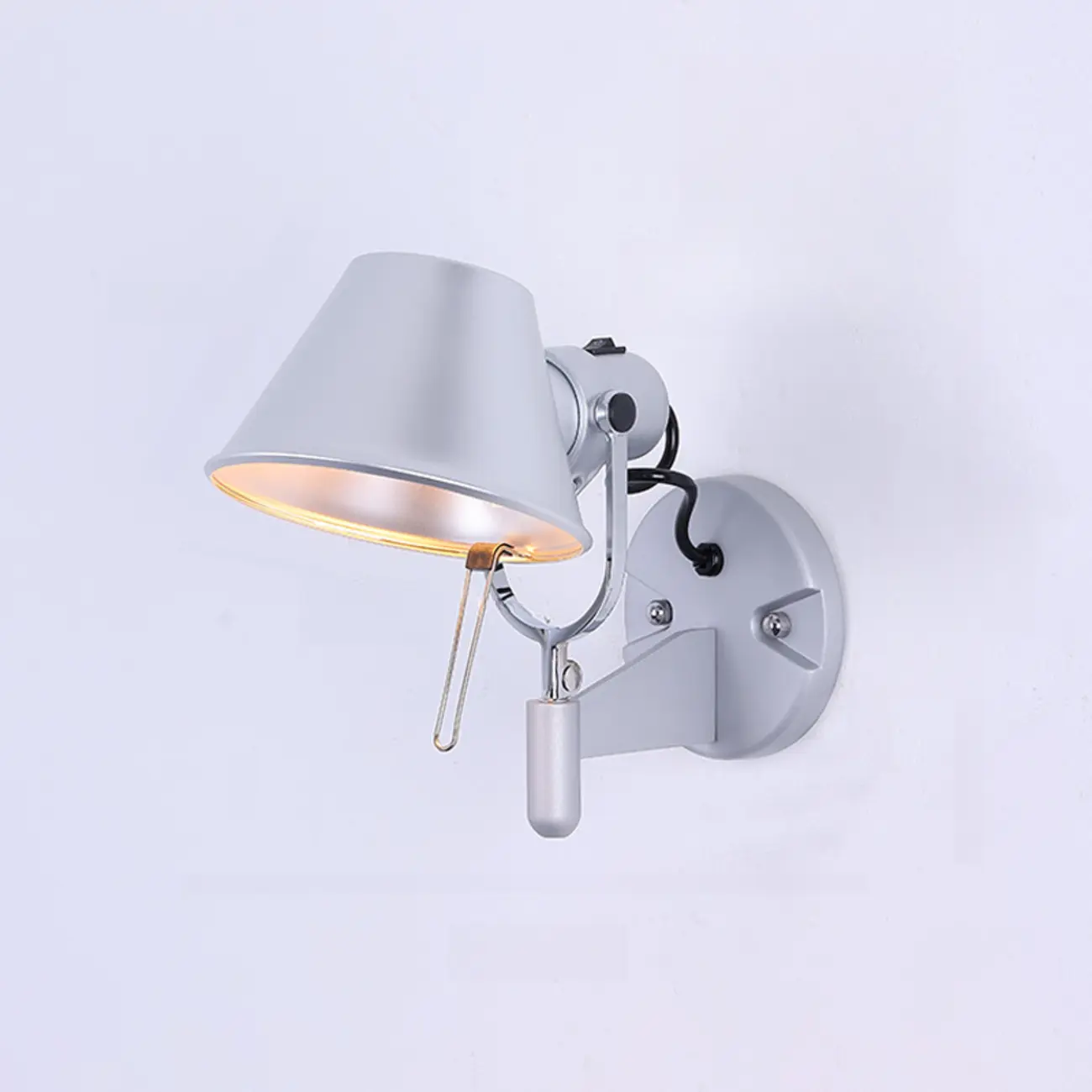 Plug-In Adjustable Swing Arm Wall Light for Interior Spaces Image - 7 | homeyfad
