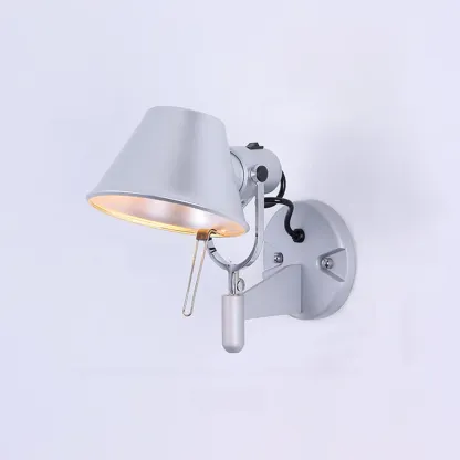 Plug-In Adjustable Swing Arm Wall Light for Interior Spaces Image - 7