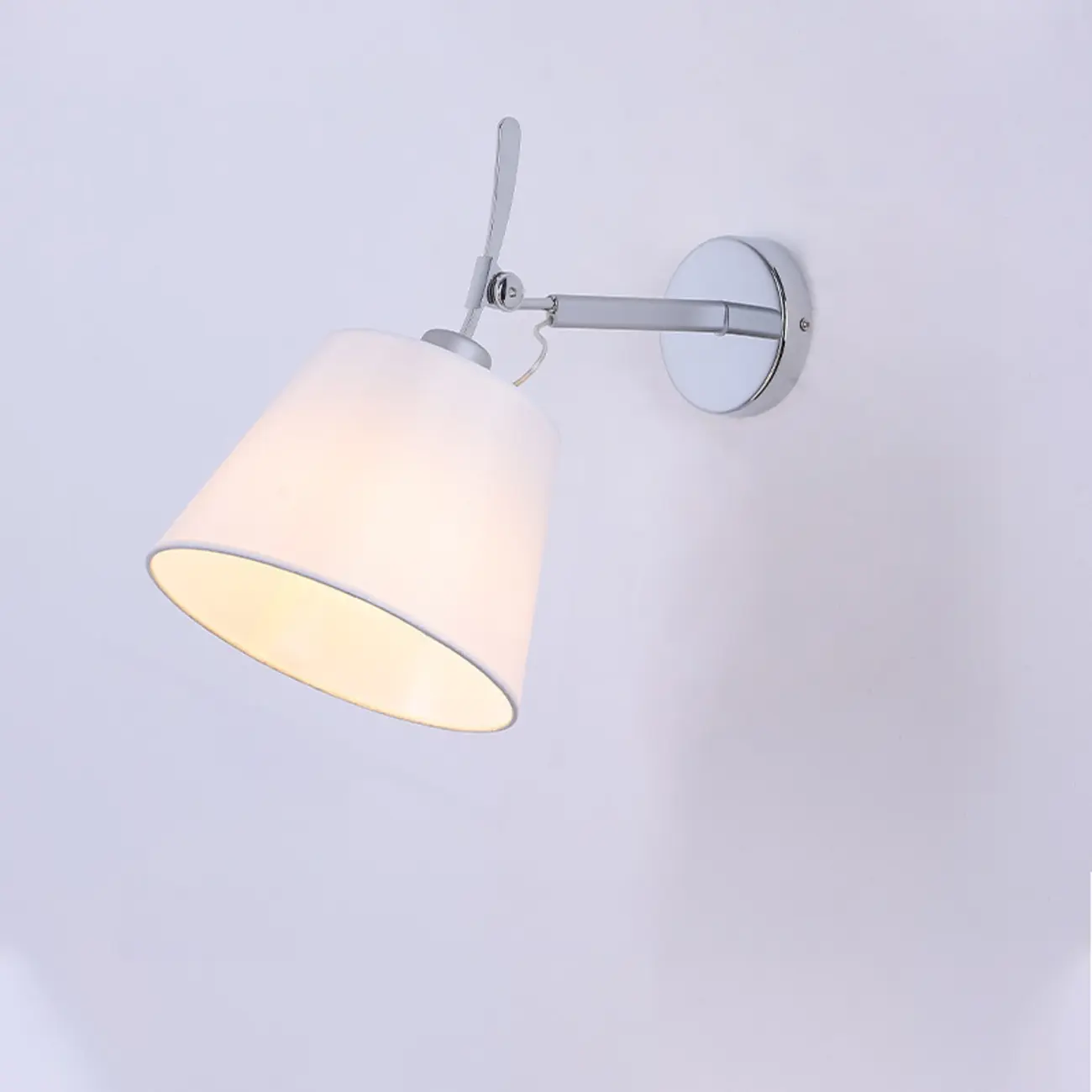 Plug-In Adjustable Swing Arm Wall Light for Interior Spaces Image - 8 | homeyfad