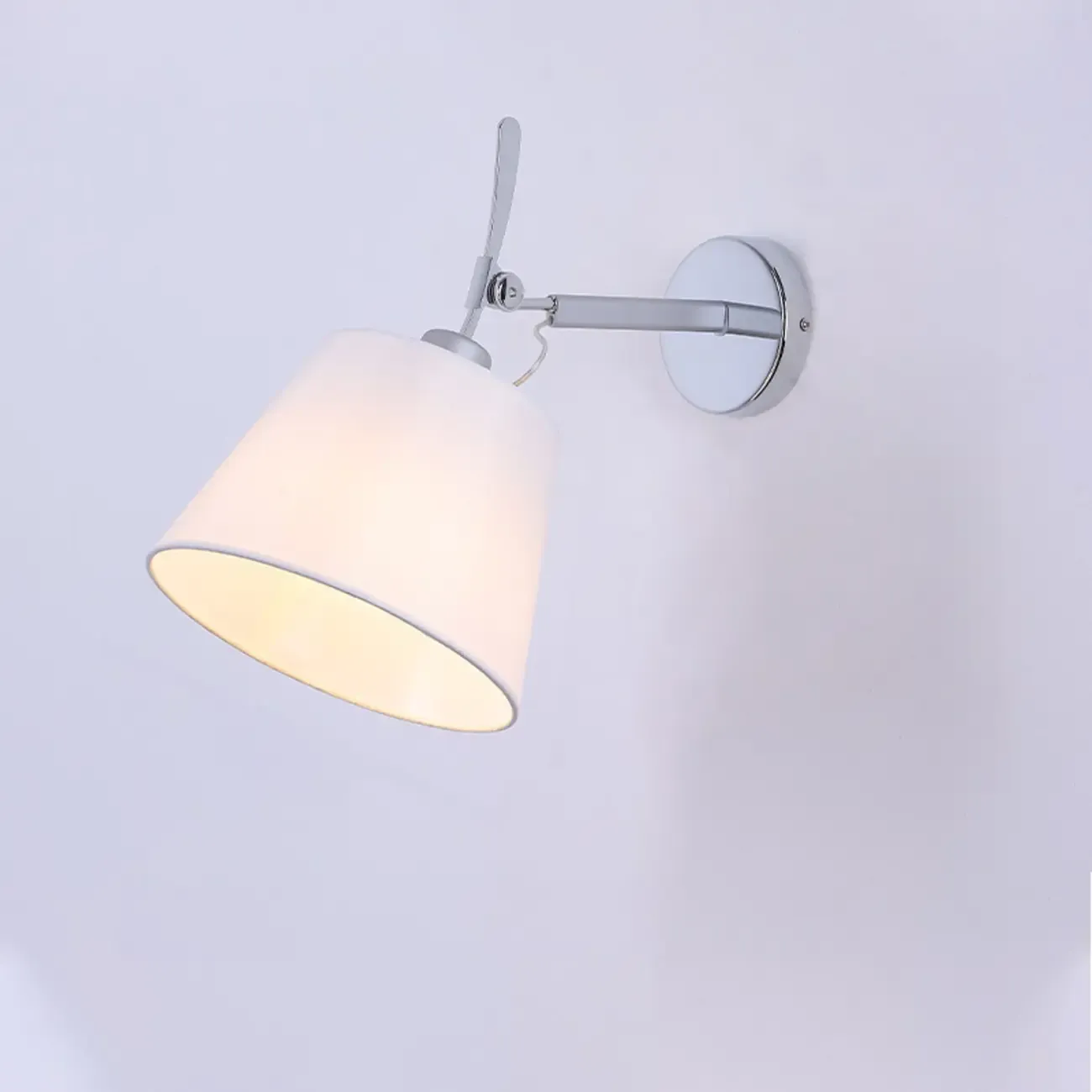 Plug-In Adjustable Swing Arm Wall Light for Interior Spaces Image - 8