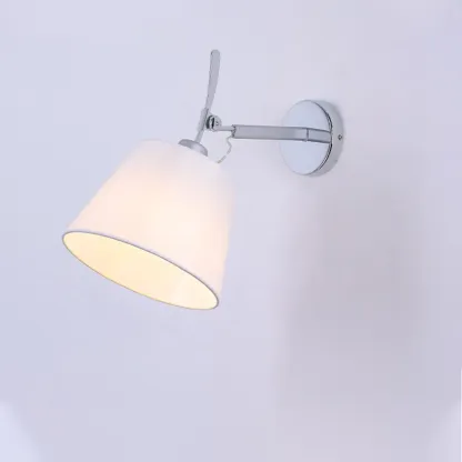 Plug-In Adjustable Swing Arm Wall Light for Interior Spaces Image - 8