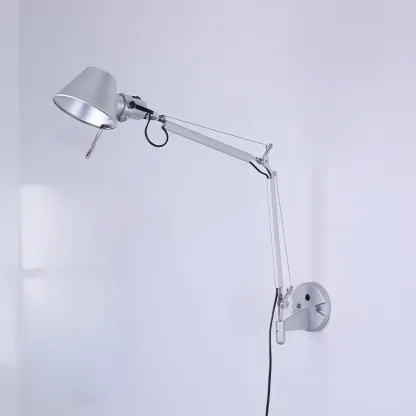 Plug-In Adjustable Swing Arm Wall Light for Interior Spaces Image - 10