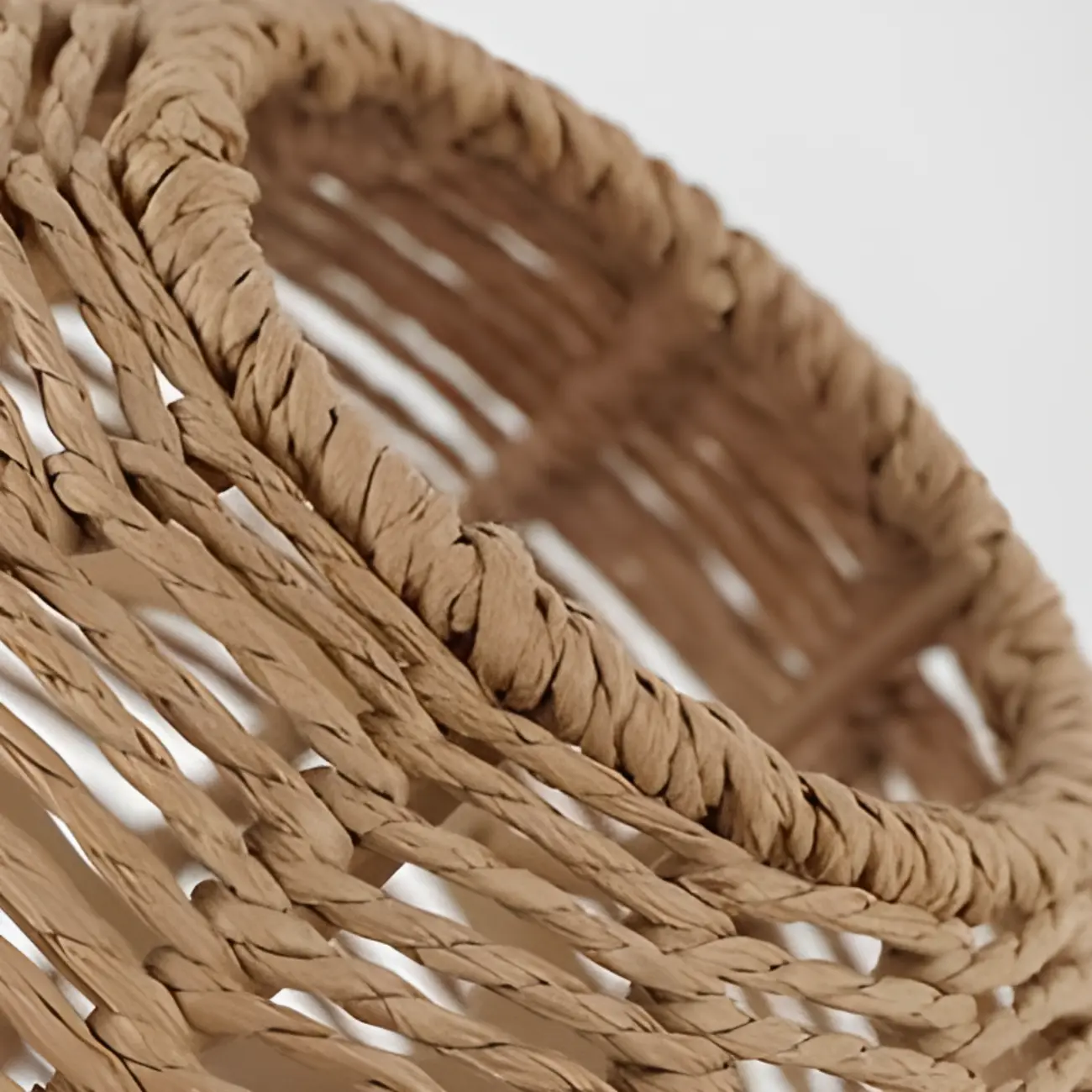 Oriental Rattan Wall Light with Wood Finish for Bedroom Image - 11 | homeyfad