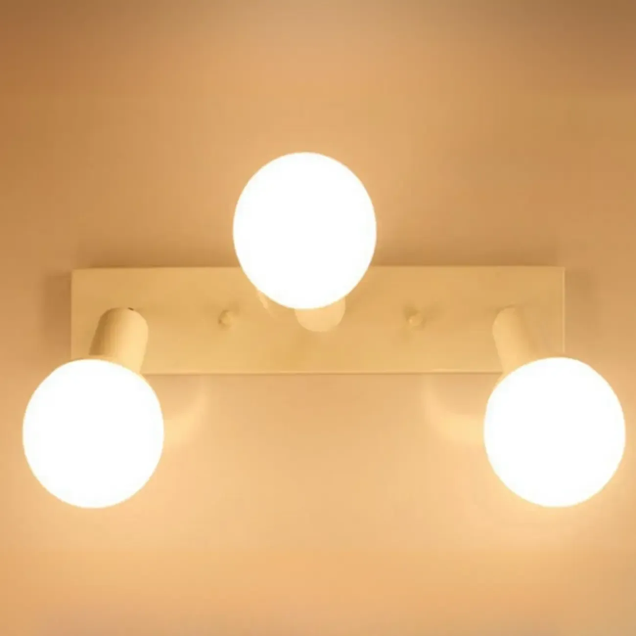 Modern White Multi -Light Bathroom LED Vanity Light