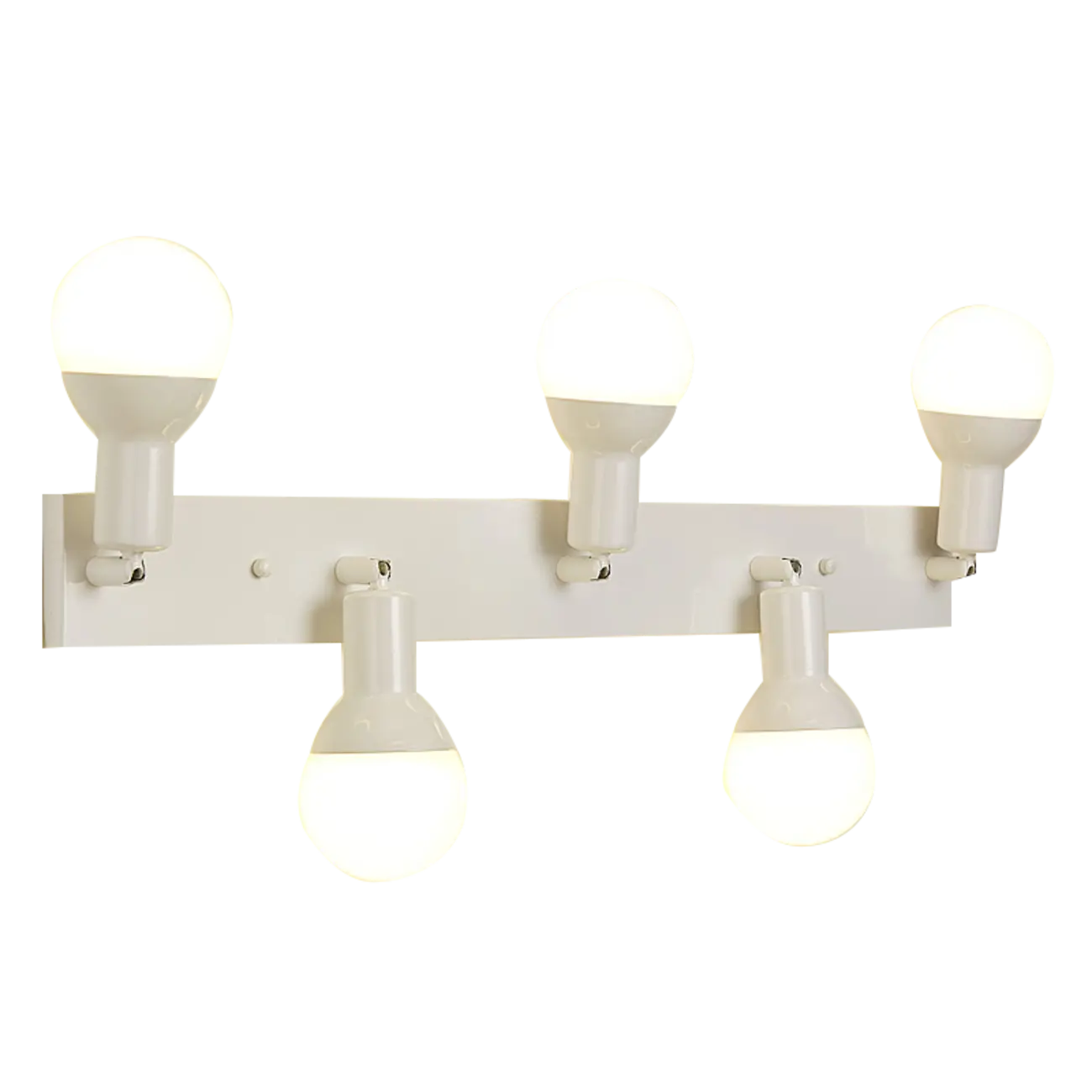 Modern White Multi -Light Bathroom LED Vanity Light | homeyfad