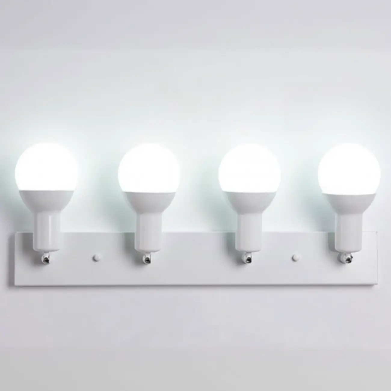 Modern White Multi -Light Bathroom LED Vanity Light | homeyfad