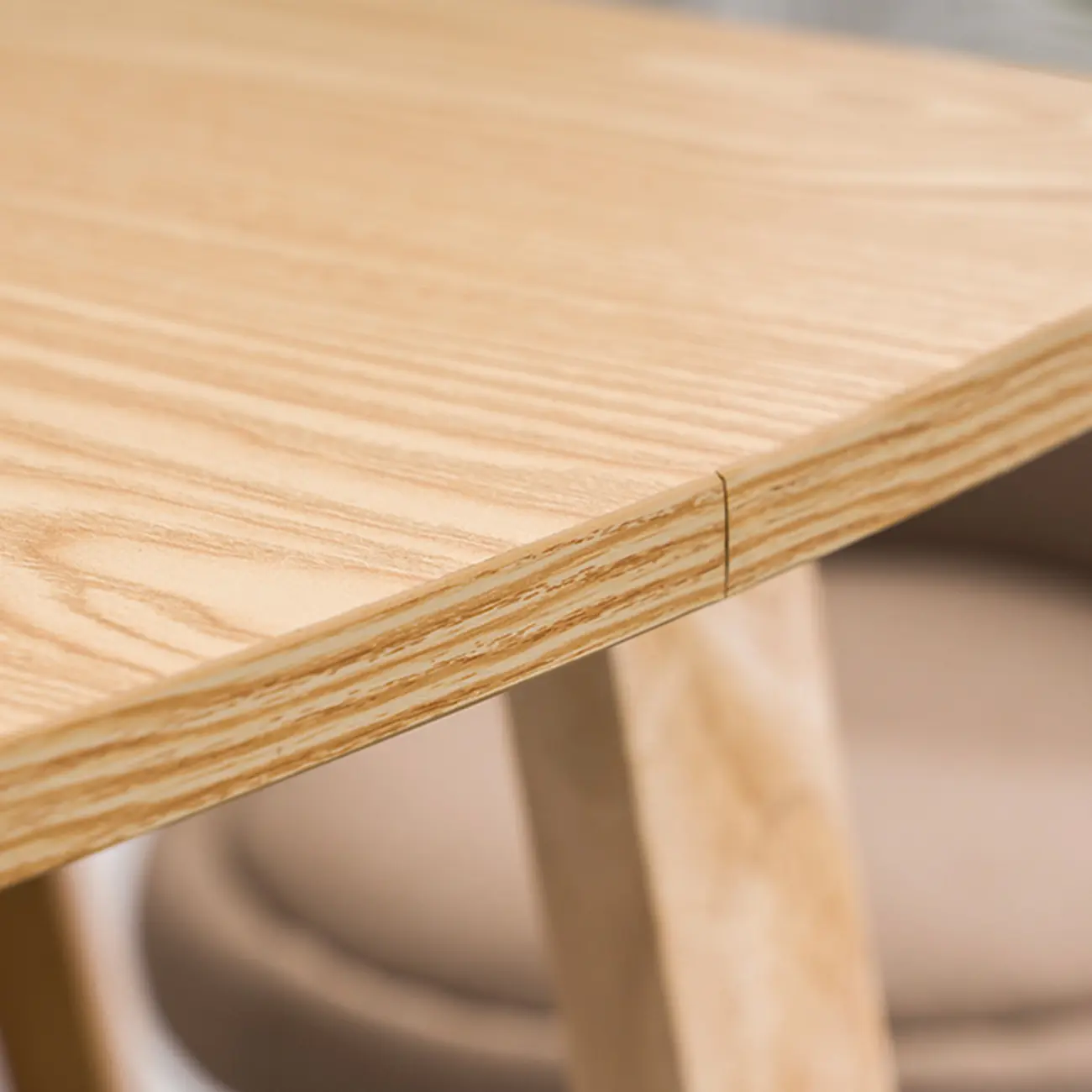 Natural Wood Round Bar Table with Shelf for Kitchen Dining Image - 17 | homeyfad