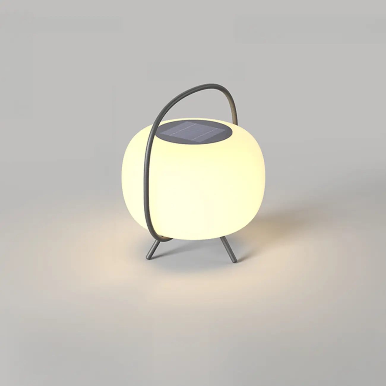 Modern Metal Lantern Solar Post Cap Light Image - 7 | homeyfad