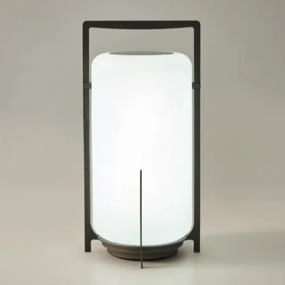 Modern Metal Lantern Solar Post Cap Light Image - 10