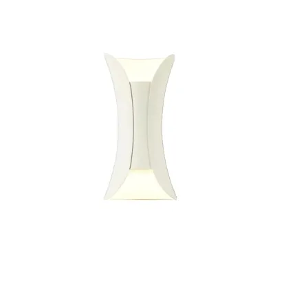 Modern 2-Light Metal Curve Wall Sconce Image - 6